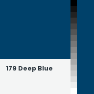 Color chip: 179 Deep Blue