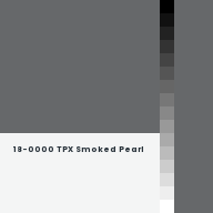 Color chip: 18-0000 TPX Smoked Pearl