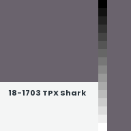 Color chip: 18-1703 TPX Shark