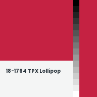 Color chip: 18-1764 TPX Lollipop