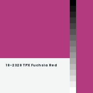 Color chip: 18-2328 TPX Fuchsia Red