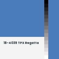 Color chip: 18-4039 TPX Regatta