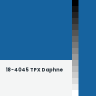 Color chip: 18-4045 TPX Daphne