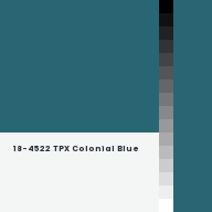 Color chip: 18-4522 TPX Colonial Blue