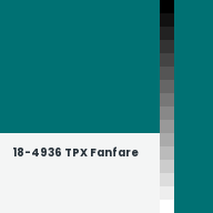 Color chip: 18-4936 TPX Fanfare