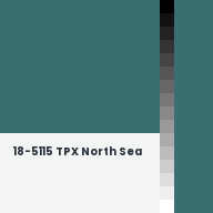 Color chip: 18-5115 TPX North Sea