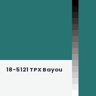 Color chip: 18-5121 TPX Bayou