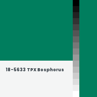 Color chip: 18-5633 TPX Bosphorus