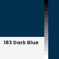 Color chip: 183 Dark Blue