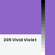 Color chip: 205 Vivid Violet