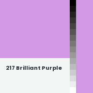 Color chip: 217 Brilliant Purple