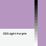 Color chip: 222 Light Purple