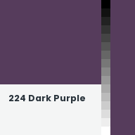 Color chip: 224 Dark Purple