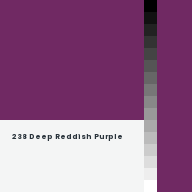 Color chip: 238 Deep Reddish Purple
