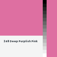 Color chip: 248 Deep Purplish Pink