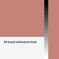 Color chip: 30 Dark Yellowish Pink