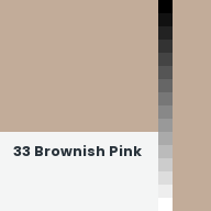Color chip: 33 Brownish Pink