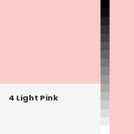 Color chip: 4 Light Pink