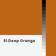 Color chip: 51 Deep Orange