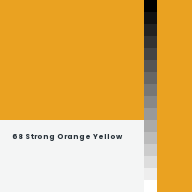 Color chip: 68 Strong Orange Yellow