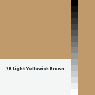 Color chip: 76 Light Yellowish Brown
