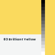 Color chip: 83 Brilliant Yellow