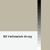 Color chip: 93 Yellowish Gray