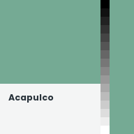 Color chip: Acapulco