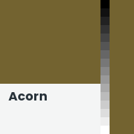 Color chip: Acorn
