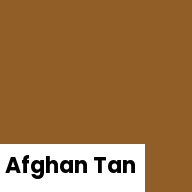 Color chip: Afghan Tan