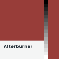 Color chip: Afterburner