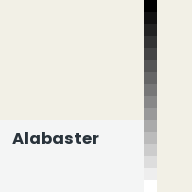 Color chip: Alabaster