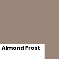 Color chip: Almond Frost
