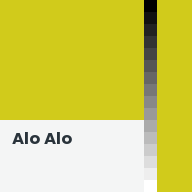 Color chip: Alo Alo