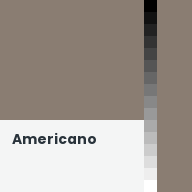 Color chip: Americano