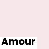 Color chip: Amour