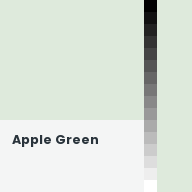 Color chip: Apple Green