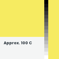 Color chip: Approx. 100 C