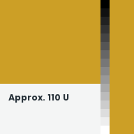 Color chip: Approx. 110 U