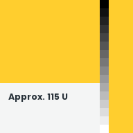 Color chip: Approx. 115 U