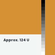 Color chip: Approx. 124 U
