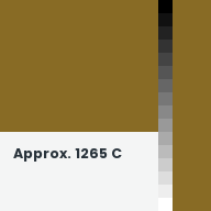 Color chip: Approx. 1265 C