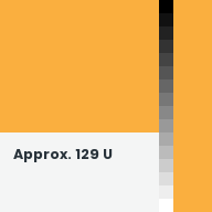 Color chip: Approx. 129 U