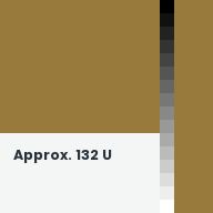Color chip: Approx. 132 U