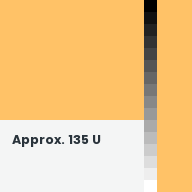 Color chip: Approx. 135 U