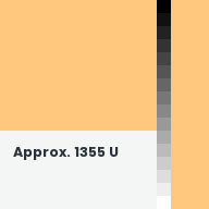 Color chip: Approx. 1355 U