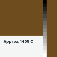 Color chip: Approx. 1405 C