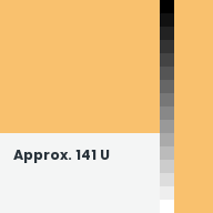 Color chip: Approx. 141 U