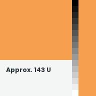 Color chip: Approx. 143 U