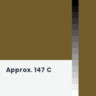 Color chip: Approx. 147 C